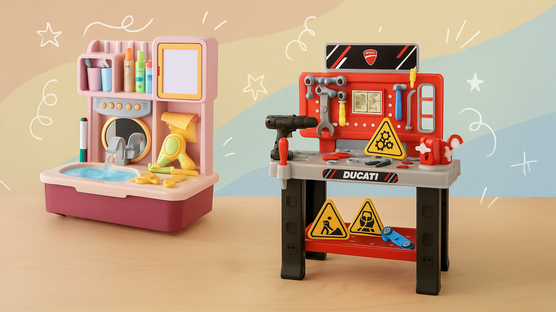 Hračky domácnost a profese